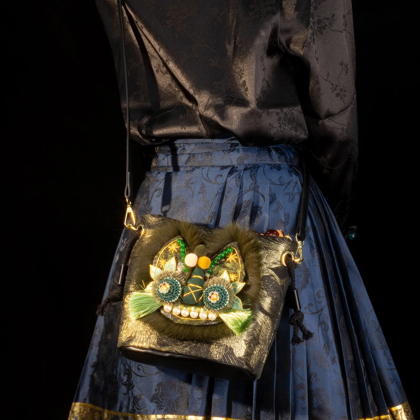 Embroidery Bag - Damska torba na ramię w stylu