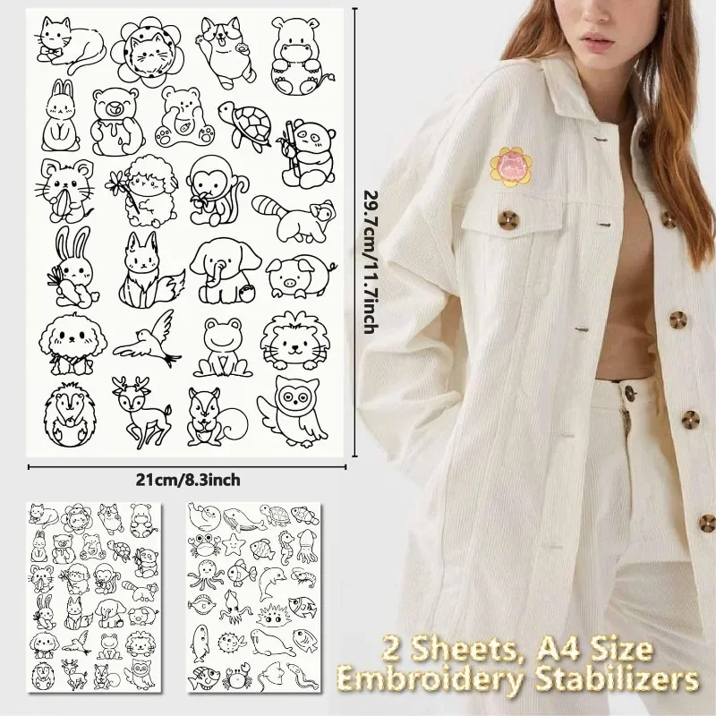 50 sztuk zwierzęta morskie roz – Embroidery Meaning recenzja i cena