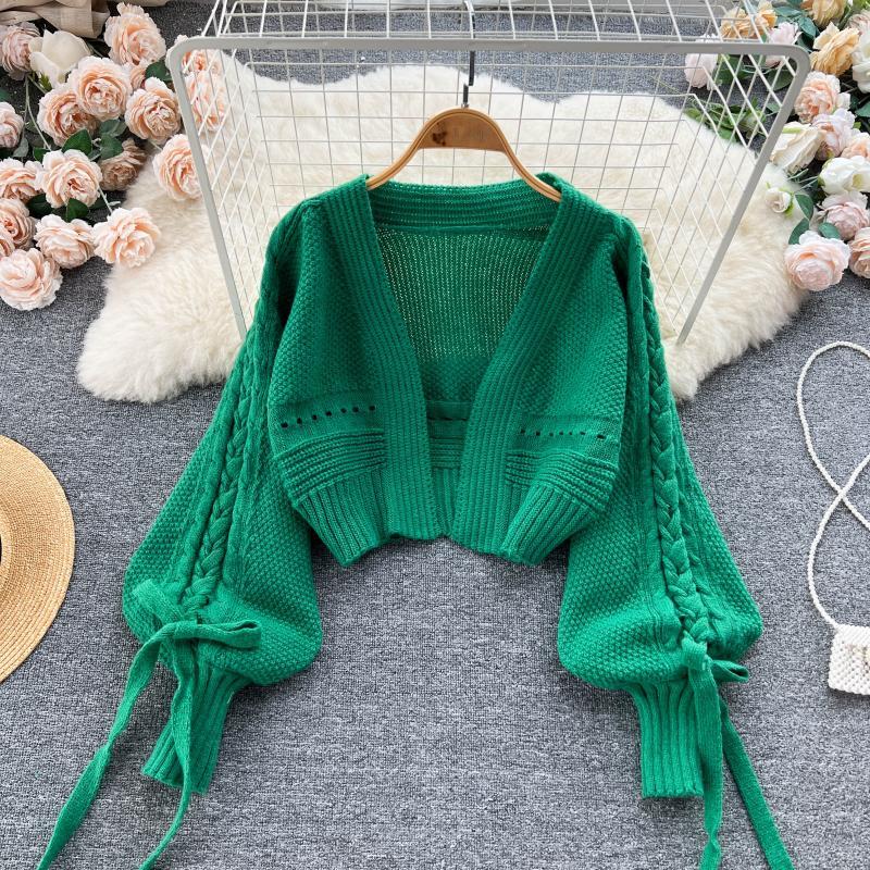 Zielony Casual akrylowy dziani – Embroidery Online recenzja i cena