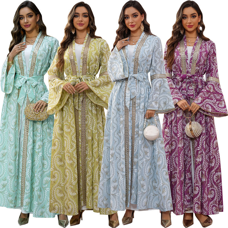 2 szt. Muzułmanki ubierają dub – Embroidery Kebaya recenzja i cena