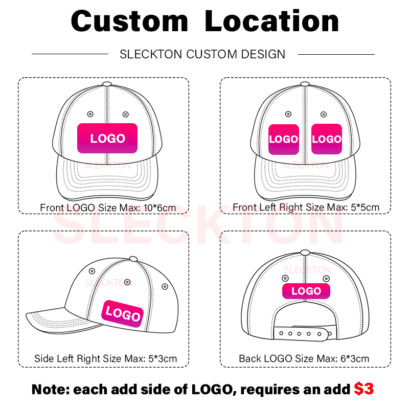 SLECKTON DIY niestandardowe ha – Embroidery Design Logo recenzja i cena