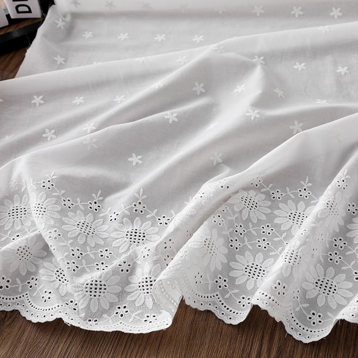 1 jard ażurowej bawełnianej tk – Embroidery Cotton Shirt recenzja i cena