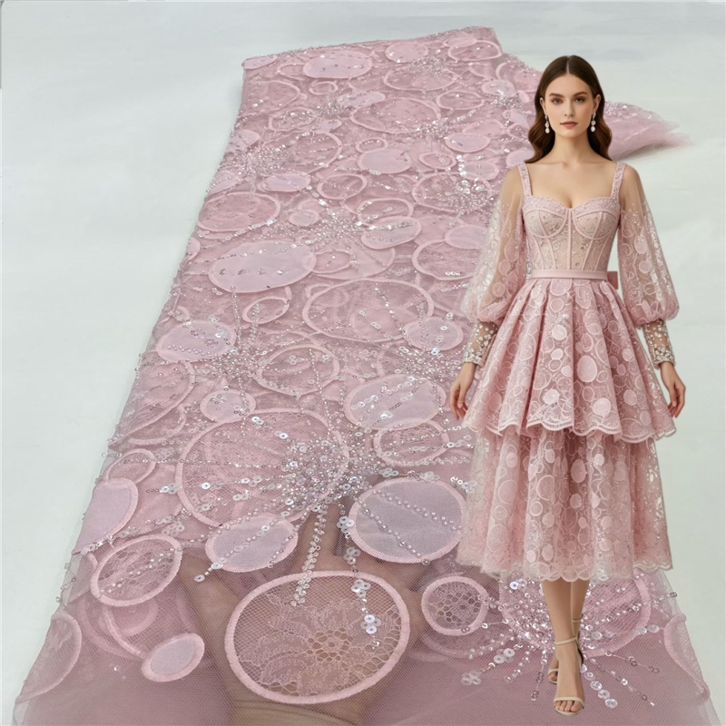 Luksusowa afrykańska koronka z – Embroidery Yellow Dress recenzja i cena