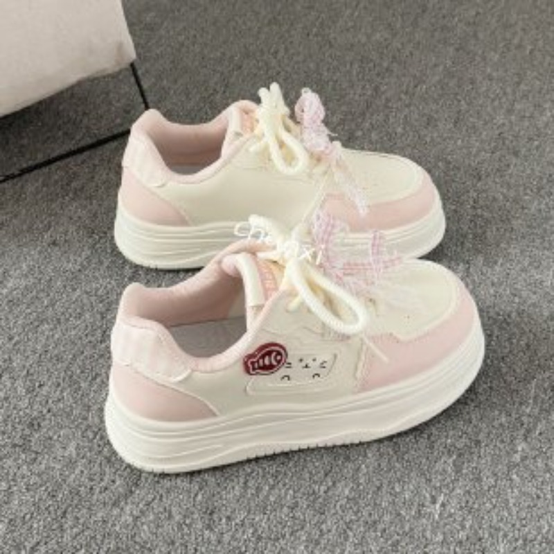 Damskie białe sneakersy na pla – Embroidery Garments recenzja i cena